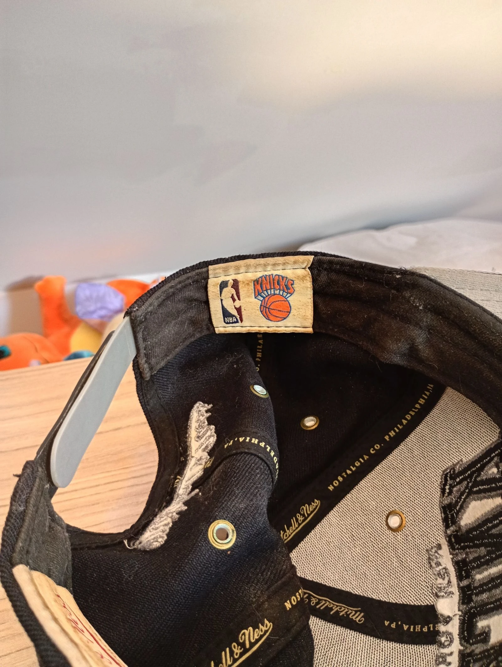 Vintage authentic Knicks adjustable black NBA cap – photo 3
